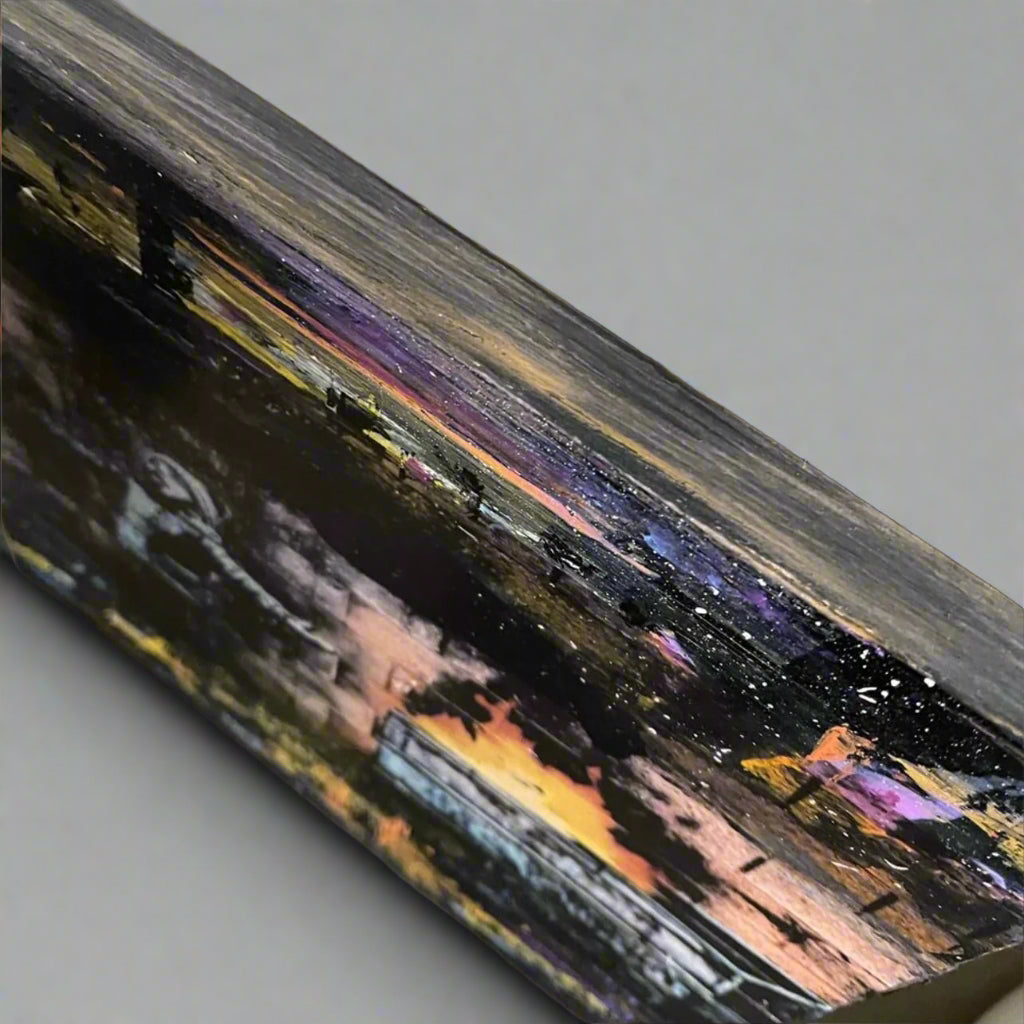 Top edge of panel.