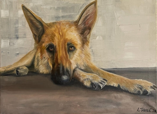 Custom Pet Portrait from your Photo | Oil Painting of your pet | Pet Memorial art on canvas | Not Computer Generated | Horse Painting | Dog Portrait