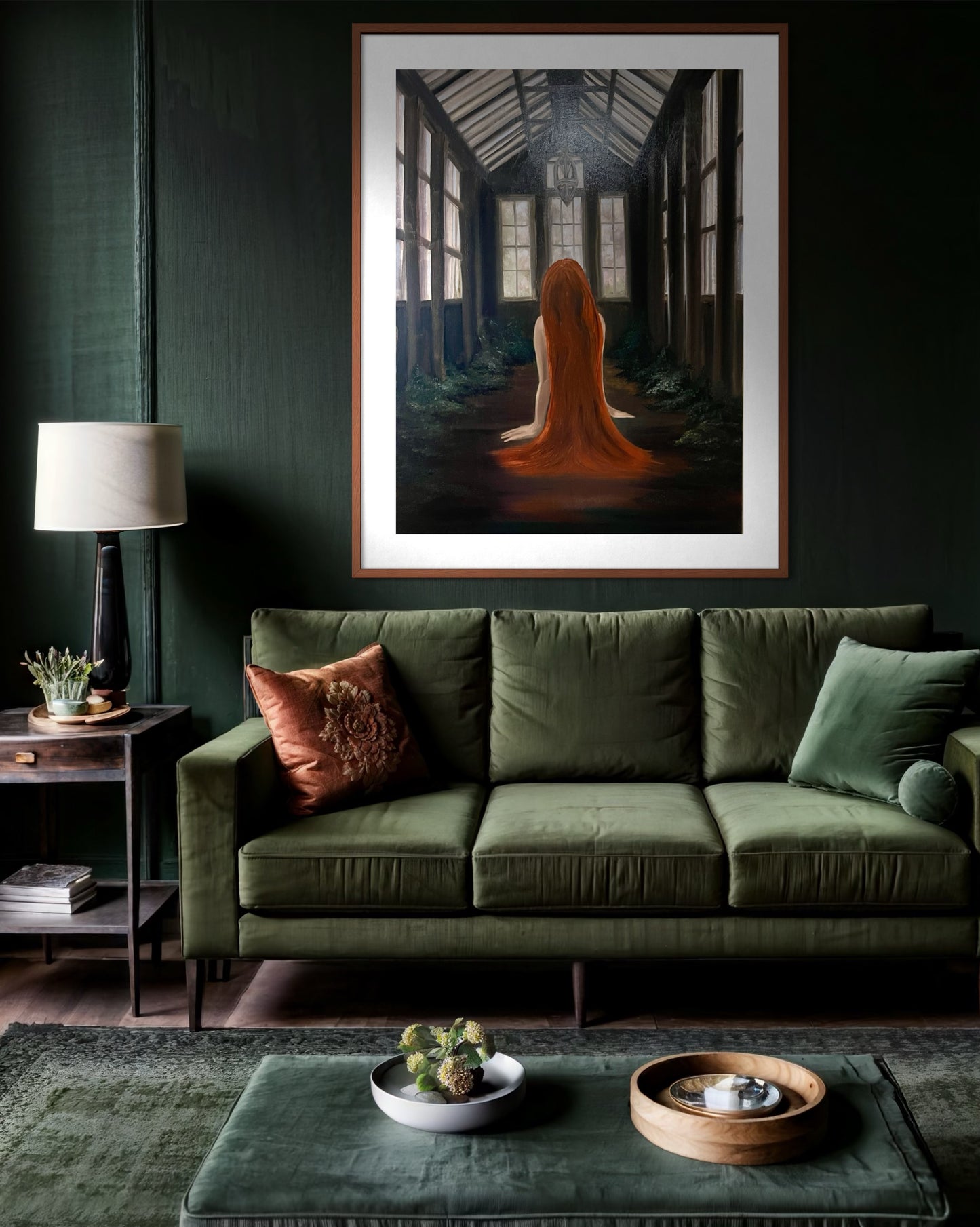 The Greenhouse Keeper — Original Oil Painting by Artworks by Leanne